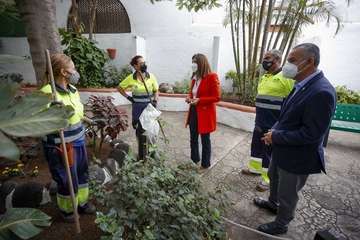  El Gobierno de Telde anuncia el fin del ERTE en Parques y Jardines recuperando a toda la plantilla/TA.